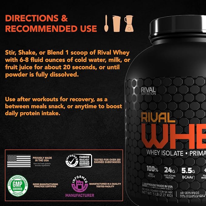 Rival Whey Cinnamon Toast Cereal 5lb