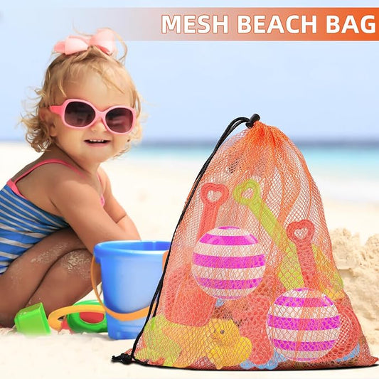 10/20/40/60/100PCS Mesh Drawstring Bag Durable Delicate Mesh Laundry Bag Multicolor Nylon Mesh Bag Small Mesh Gym Bag Travel Mesh Beach Bag Locking Closure Storage Bag For College, Gym, Yoga, Sport