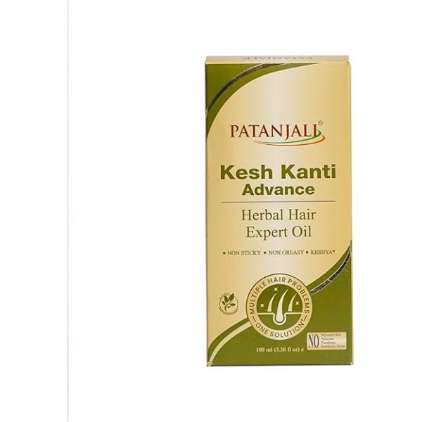 Patanjali kesh Kanti herbal Hair Expert Oil - 100ml / 3.38 fl oz