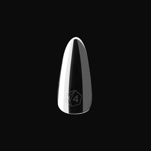 Aprés Gel-X® Natural Stiletto Short Tip Box | 500pc Gel-X Tips, 11 Sizes 00-9, Premium Quality