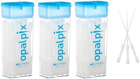 OpalPix Dental Picks (3 Packs) 32ct per Pack. Toothpicks by Opalescence GO Plastic Tooth Dental Pick Oral Care Soft. 5590-3
