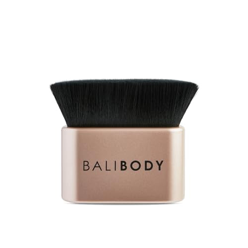 Bali Body Blending Brush | Kabuki Brush for Self Tanner, Face & Body | Streak-Free, Ultra-Soft & Reusable | Tanning Accessory Tool for Mousse, Cream & Spray | Vegan, Easy to Clean, No Stained Hands