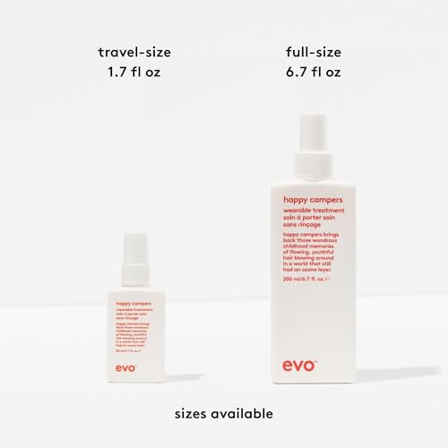 evo Happy Campers Wearable Treatment - Daily Hair Treatment to Strengthen and Protect - Reduces Frizz and Provides UV Protection