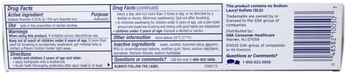 biotène Gentle Formula Fluoride Toothpaste, Fresh Mint 4.3 oz ( Pack of 3), (PPAX1366750)