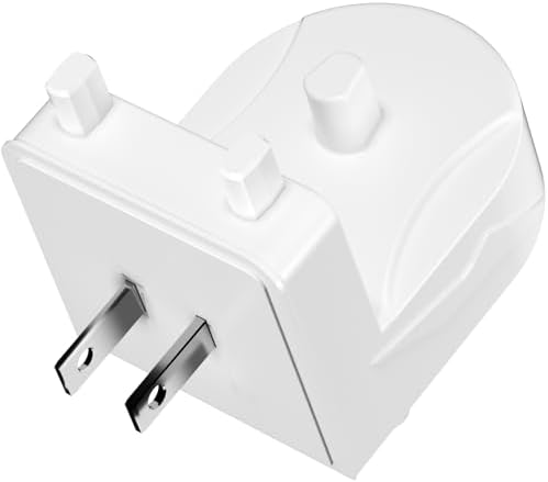 Wireless Electric Toothbrush Wall Charger Compatible with Oral-B and Braun Models (Excluding iO 7/8/9/10 and Pulsonic Series)