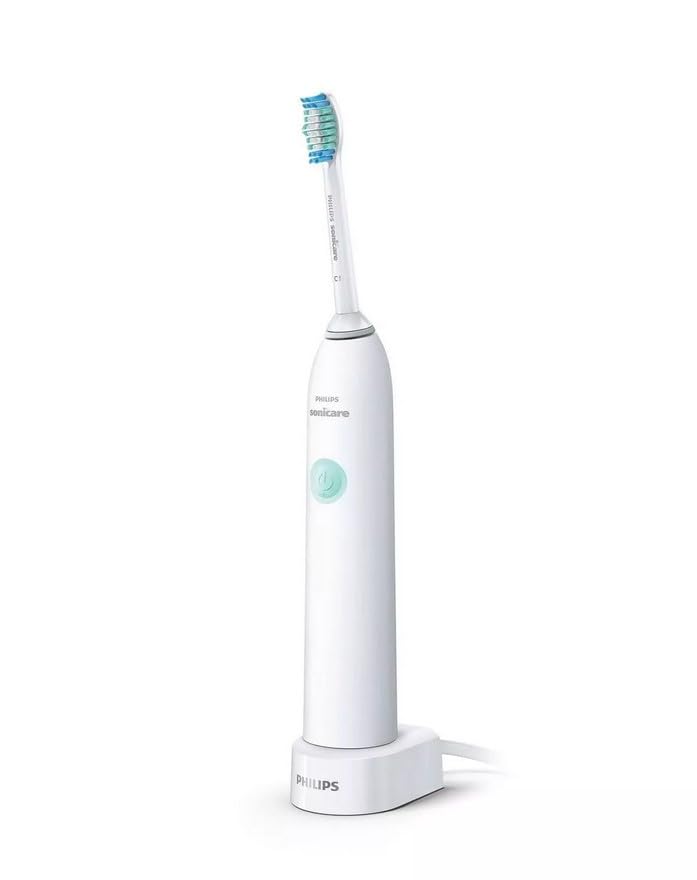 Philips Sonicare HX3411/05 Electric Toothbrush DailyClean 1100 with QuadPacer & Smartimer - (Mint Blue)