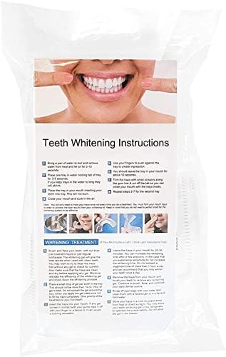 10 Syringes (3ml) New Strongest 44% Carbamide Peroxide Teeth whitening Gel (Mouth Trays NOT Included)