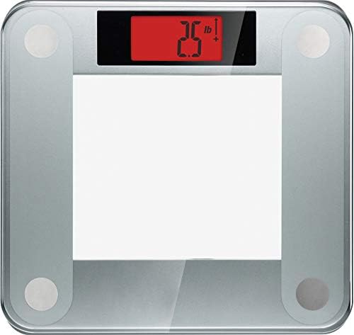 Ozeri Precision II 440 lbs Body Weight Scale (0.1 lbs / 0.05 kg Bath Scale Sensors) with Weight Change Detection