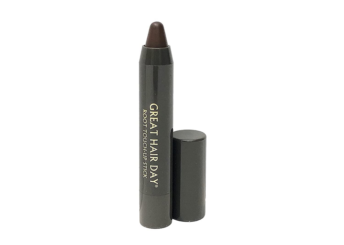 Joan Rivers Great Hair Day Root Touch Up Powder and Hair Color Stick - Root Cover Up Hair Powder and Root Touch Up Stick for Thicker, Fuller Looking Hair (Brunette)