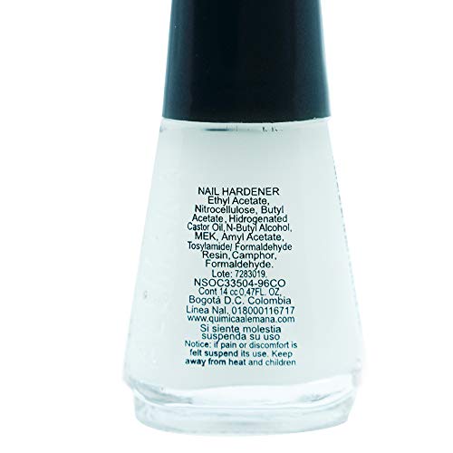Quimica Alemana. Esmalte Endurecedor para Unas
