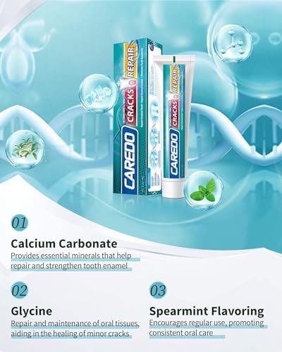 Healing Teeth Crack Toothpaste - Repairing Cracked Teeth Enamel, Remineralizing Toothpaste 100g