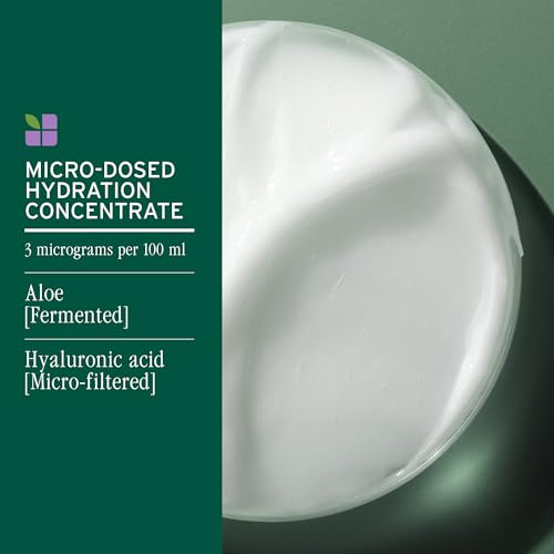 Biolage Hydra Source Leave-In Cream - Instantly Moisturizes & Seals Split Ends, For Dry Hair, With Fermented Aloe & Micro-Filtered Hyaluronic Acid