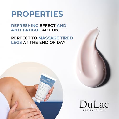 Dulàc - Diosmin Legs 5.07 Fl Oz - Varicose Veins Treatment for Legs, Gel Cream for Circulation and Spider Veins, Cooling Effect Diosmin and Horse Chestnut Cream for Leg Swelling Relief
