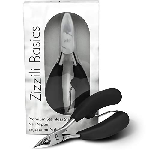 Toenail Clippers for Thick or Ingrown Toenail - Large Handle for Easy Grip + Sharp Stainless Steel - Best Nail Clipper & Pedicure Tool for Seniors - Maintain Healthy Nails with Ease