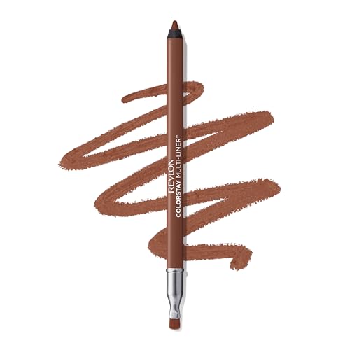 Revlon ColorStay Multi-Liner, Creamy Formula, Multiuse For Lips, Eyes & Face, Precision Brush for Easy Blending, 006 Dynamic Doer