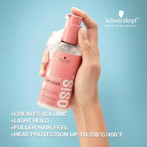 OSiS+ Upload Volume Cream - Lightweight Volumizing Treatment with Heat Protection