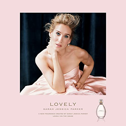 Sarah Jessica Parker - 2 Piece Collection with Eau De Parfum and Body Mist Spray in Iconic Lovely Fragrance - Women's Perfume Gift Set - Notes of Mandarin, Bergamot, Lavender, and Apple - 2 pc