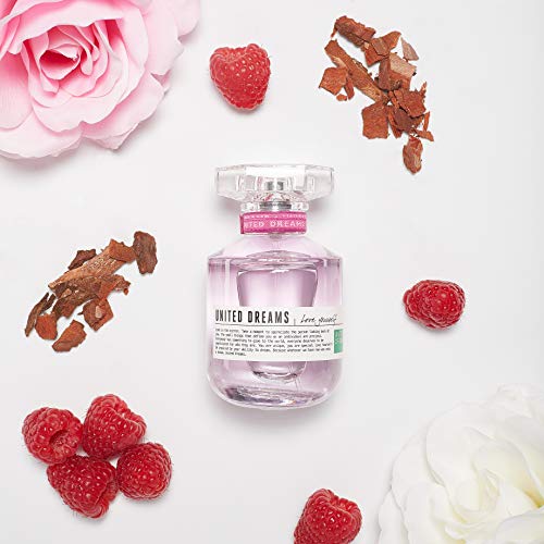 Benetton United Dreams Love Yourself Eau de Toilette Spray for Women, 2.7 Ounce