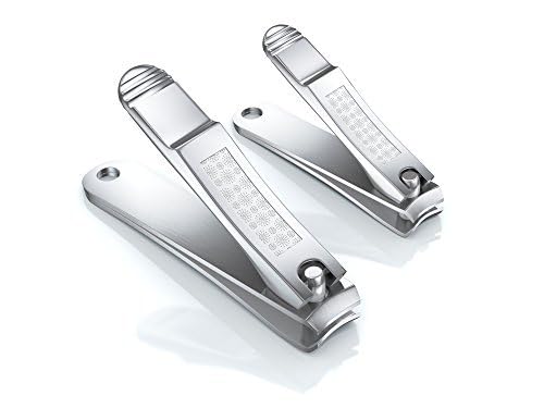 Professional Nail Clippers Set – Stainless Steel Fingernail & Toenail Clippers for Men, Women & Seniors – Ultra-Sharp Precision, Ergonomic Comfort & Medical-Grade Quality