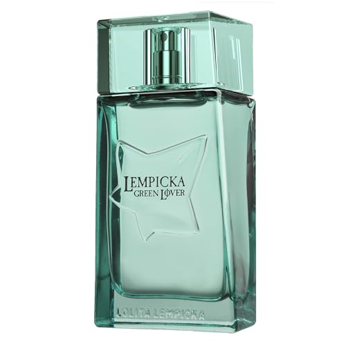 Lolita Lempicka Green Lover Eau De Toilette Spray for Men - Fresh Masculine Scent w/Notes of Gin, Juniper, & Peppermint - Ideal for Daily Wear and Special Events