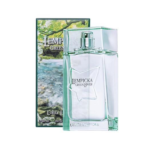 Lolita Lempicka Green Lover Eau De Toilette Spray for Men - Fresh Masculine Scent w/Notes of Gin, Juniper, & Peppermint - Ideal for Daily Wear and Special Events
