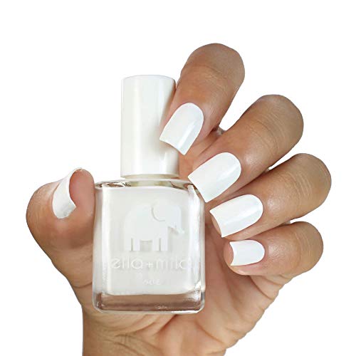 ella+mila Professional Nail Polish - Quick Dry Nail Polish - Long-Lasting & Chip Resistant Formula (Love Collection - Pure Love - 0.45 fl oz)