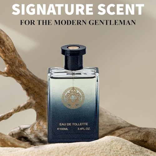 Lion Versatile Cologne for Men Pack of 5 Fragrance 3.4oz 100ml Each Natural Scent Fresh Aromatic Floral Masculine Oriental Woody Notes Individually Boxed Fragrance for Men