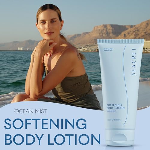 SEACRET Minerals From The Dead Sea Body Lotion, Ocean Mist, 6.8 Fl Oz