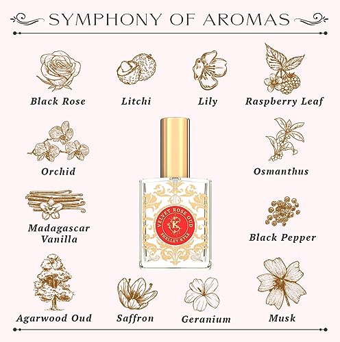 Shelley Kyle Velvet Rose Oud Perfume, 30 Milliliters