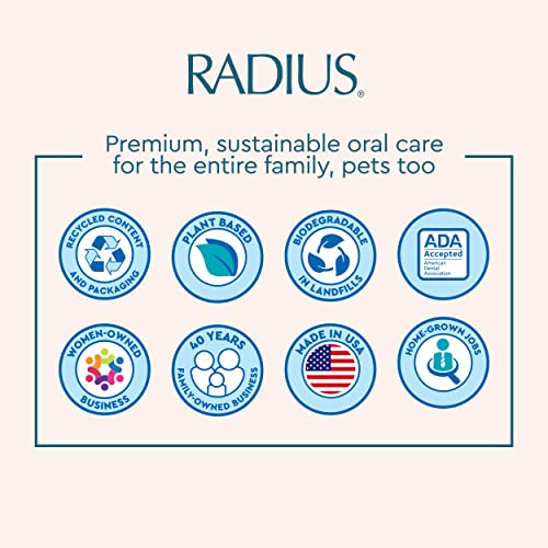 RADIUS Toothpaste, Mint Aloe Neem, 3 oz, USDA Organic Non-Toxic Chemical-Free Gluten-Free, Designed to Improve Gum Health & Prevent Cavities, Pack of 1