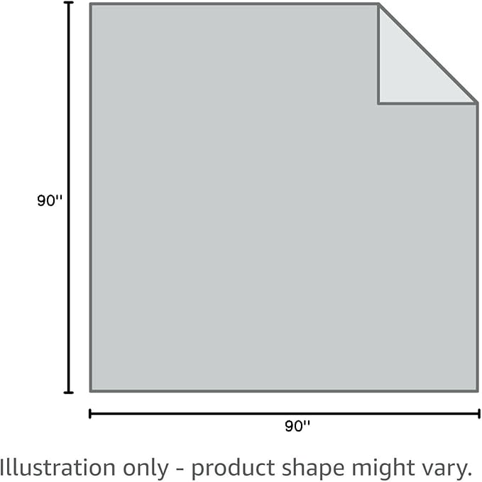 SOCHOW Flannel Fleece Blanket Queen Size, All Season Lightweight Super Soft Cozy Blanket for Bed or Couch, Dark Grey, 90x90 inches