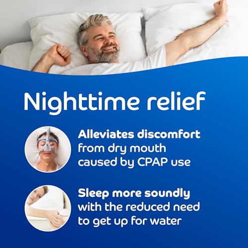 Oracoat XyliMelts for Dry Mouth Night Time or Day - Moisturizing Dry Mouth Adhering Discs, Sugar Free with Xylitol, 40 Count - 6 Pack, Slightly-Sweet Flavor, 8-Hour Relief