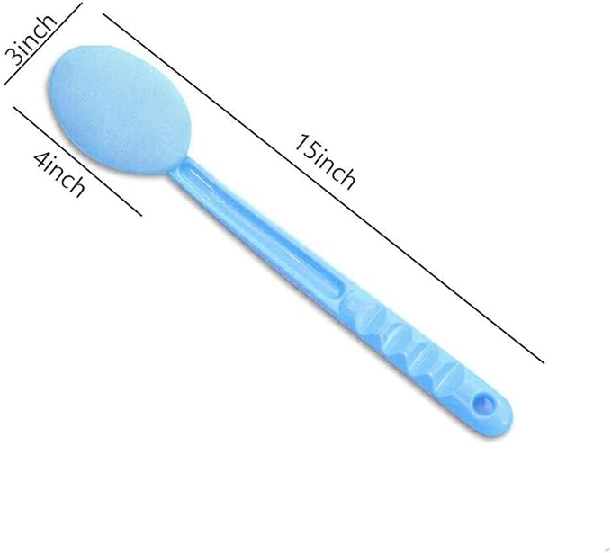 2 PCS Body Lotion Applicator Back Washer for Shower, Eyxformula Long Handle Self Tanning Back Applicator Back Lotion Applicators, Back Moisturizer Sunscreen Applicator