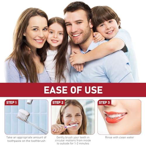 2Pcs Sp-8 Probiotics Whitening Toothpaste Upgraded, New Version Fluoride-Free & Probiotic-Infused Formula, Ultra Fresh Mint for Deep Cleaning & Long-Lasting Fresh
