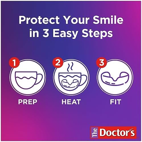 The Doctor's NightGuard, Mouth Guard for Grinding Teeth, Dental Guard for Bruxism, Night Guard for Teeth, 1 Pack
