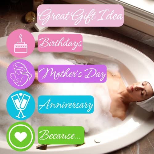 Variety 6 Pack Bath Bombs Organic Hempseed & Organic Coconut Oil Handmade in the USA