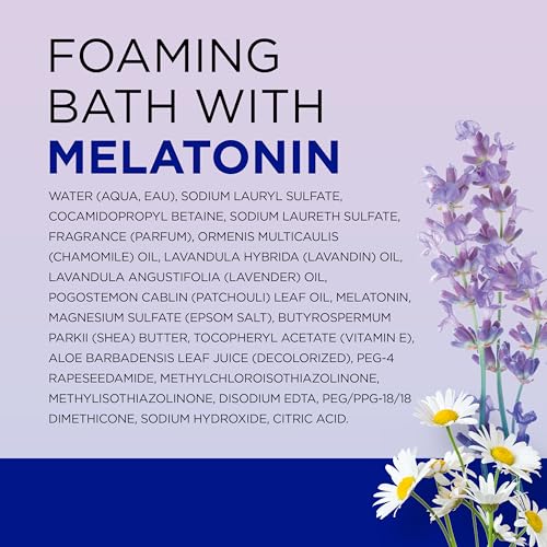 Dr Teal's Sleep Bath Gift Set, Melatonin & Essential Oil Blend, 4 Piece