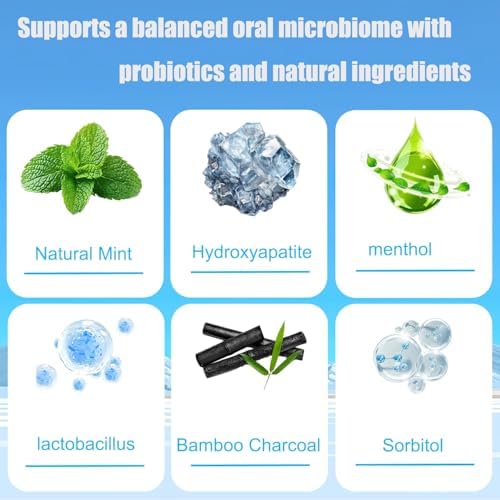 Remineralizing Toothpaste，Hydroxi Fluoride Free Nano Hydroxyapatite Toothpaste for Remineralizing Enamel & Sensitive Relief, Whitening, SLS-Free, Natural Peppermint, 4.23oz (1PCS)