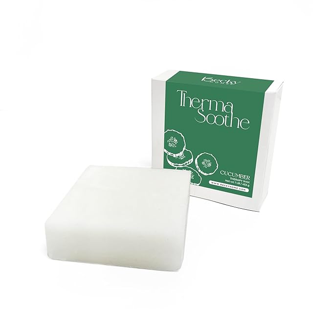 1lb Cucumber Scented Paraffin Wax, Paraffin Wax for Hand and Feet, Use with any Paraffin Wax Machine for Hand and Feet, Paraffin Wax Refills for Paraffin Baths, Parrafin Wax Blocks