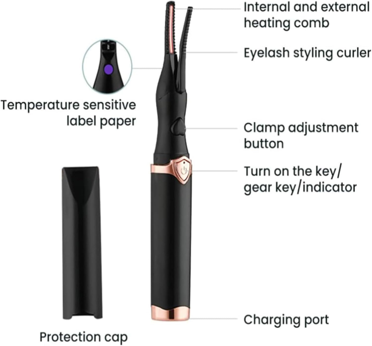 Peshoriadm Eyelash Curler, Peshoriadm Electric Eyelash Curler, Caedralash Eyelashcurler, New Heated Eyelashcurler, Portable Heated Eyelashcurler, Mini Natural Tool