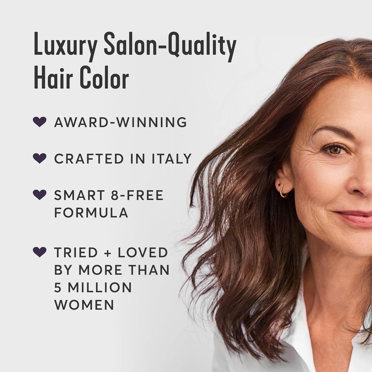 Madison Reed Radiant Hair Color Kit | 5.5NNA Dark Neutral Brown (Dosolo) 100% Maximum Gray Hair Coverage | Salon-Quality Permanent Hair Dye for Resistant Grays | PPD-Free & Ammonia-Free |2 Pack