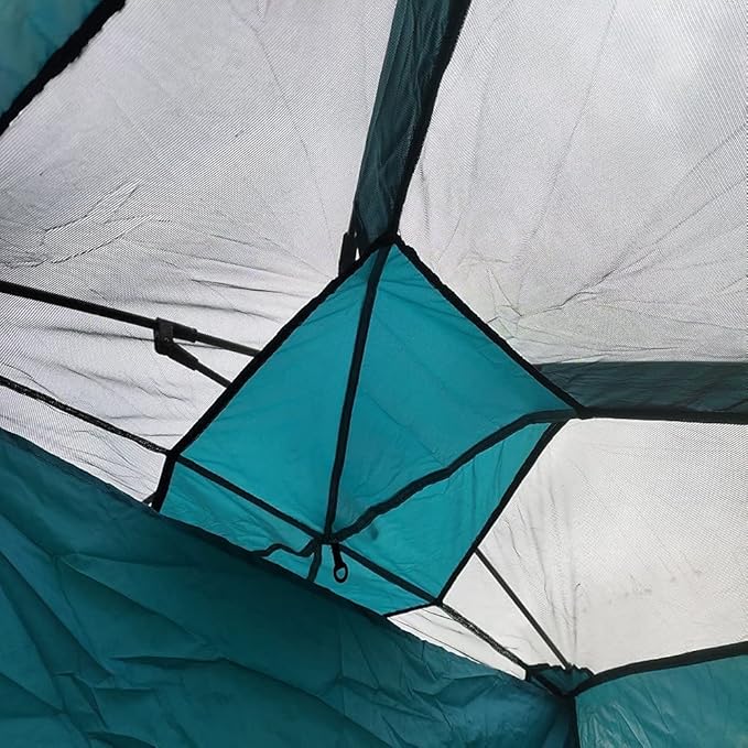 Outdoor Double Shower Tent Changing Room Privacy Portable Camping Shelters Oversize Space Instant Pop Up Privacy Tents for Camping