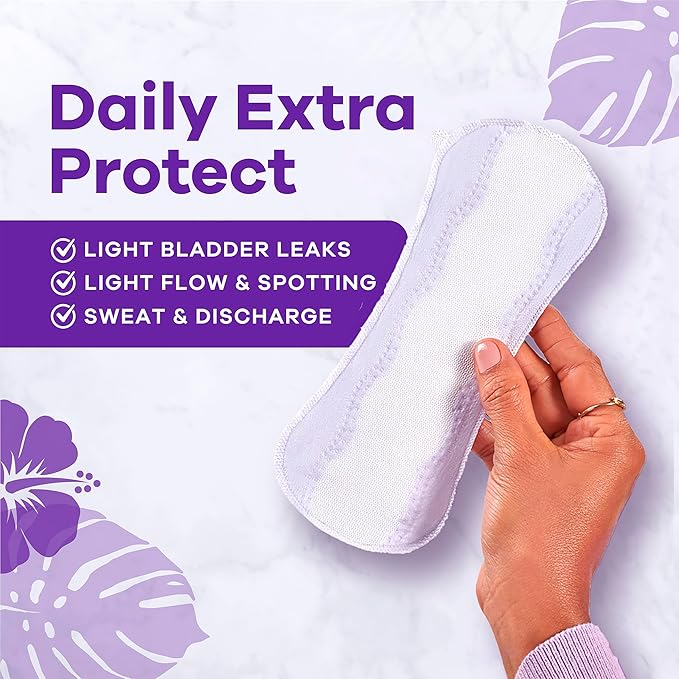 Always Daily Extra Protect Liners, Extra Long Length, Unscented Panty Liners, Feel Clean and Comfortable for up to 10 Hours, 92 Count x 4 Packs (368 Count Total) (Packaging May Vary)
