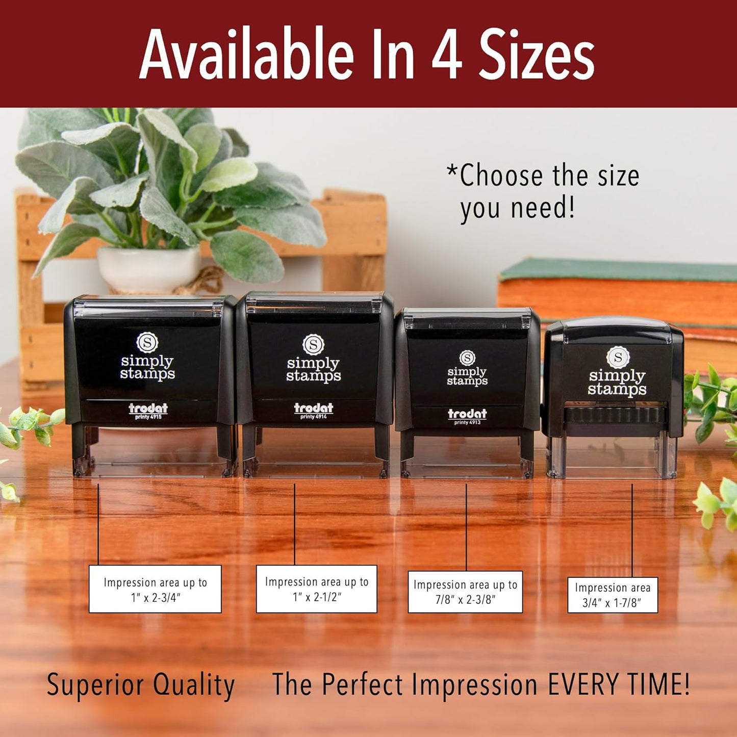 Approved/Rejected Office Stamp | 4 Different Sizes | 20 Designs | Multiple Color Options | Perfect for Quick Validation of Office Documents (Approved/Rejected, Xtra Large)