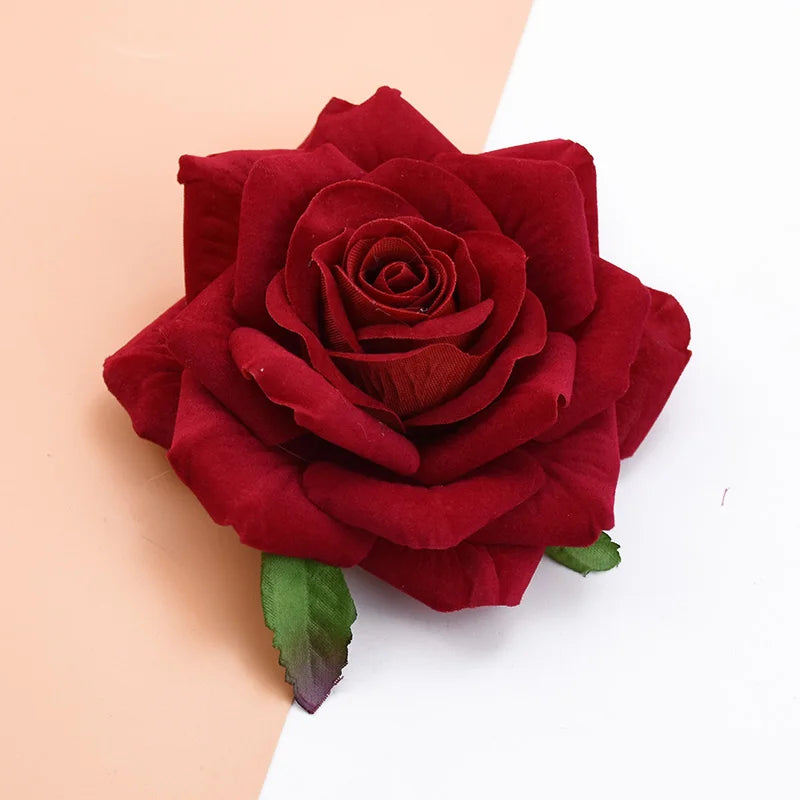 10CM Artificial Rose Flowers Heads Decor