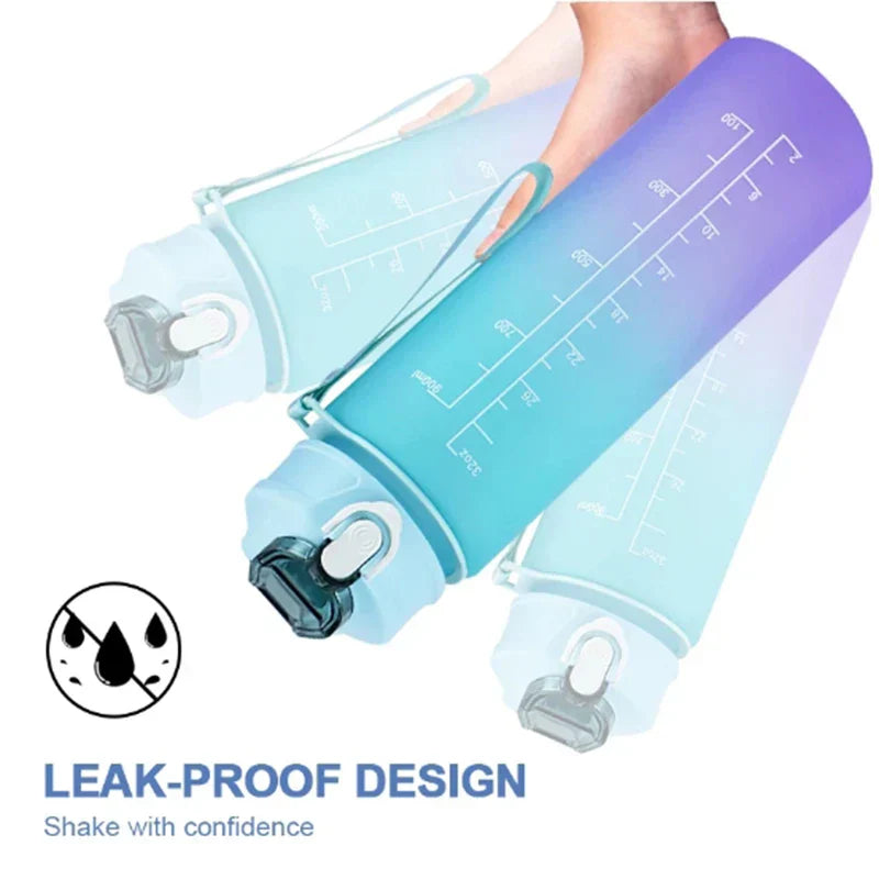 Colorful Plastic Water Bottle For Gym