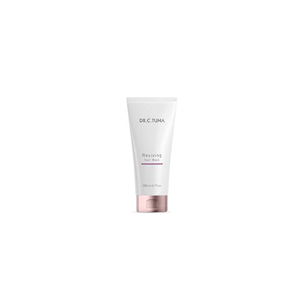 FARMASi Dr. C. Tuna Reviving Hair Mask, 200ml/6.76flOz - Deep Repair, Nourishment, Strengthens Hair, Revitalizes Garlic Extract, Care, Improves Elasticity