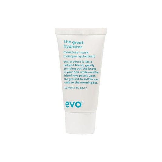 evo The Great Hydrator Moisture Hair Mask - Moisturise, Add Softness & Shine, Nourishing Hydrating Treatment for Dry