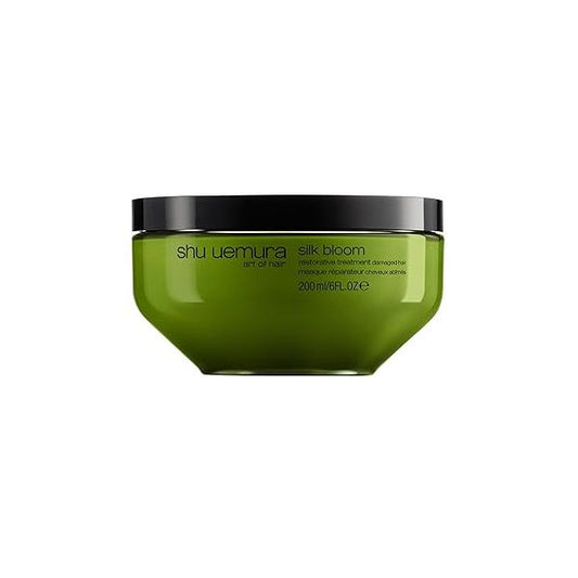Silk Bloom Treatment Mask For Damaged Hair - Repairs and Restores, Nourishes Adds Shine, 6 Fl Oz