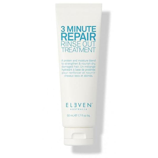 ELEVEN AUSTRALIA 3 Minute Repair Rinse Out Treatment - Deep Conditioning Hair Treatment, Strengthens & Restores Damaged Hair, Adds Shine, Reduces Breakage, Sulfate-Free Paraben-Free